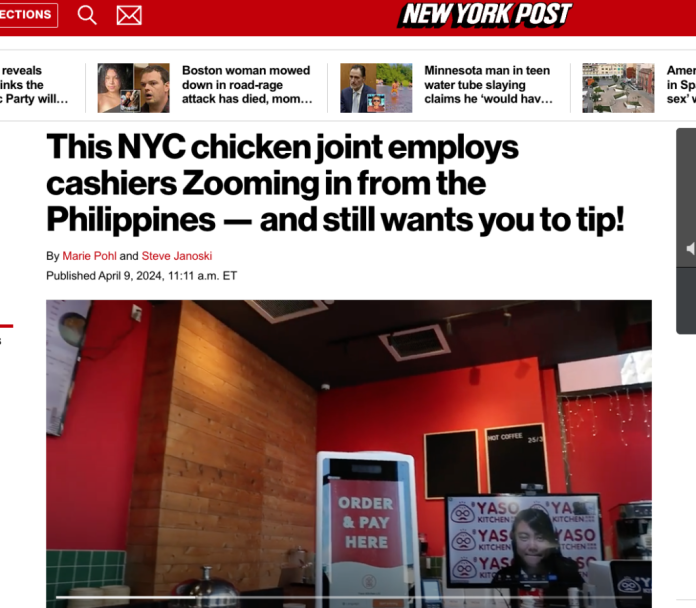 Restaurant Cashier Zooms In On Work, Press Freaks Out. You Better Be Ready For A Lot Of Change At Checkout - Spoon

