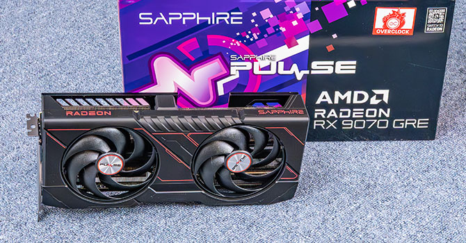 Sapphire Radeon RX 9070 GRE Pulse Review

