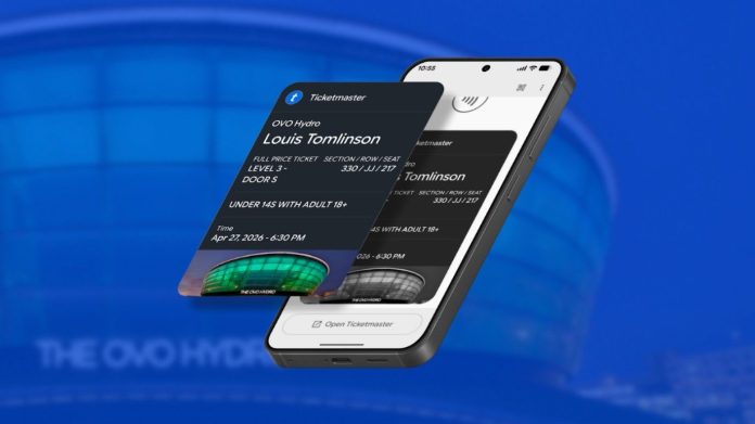 Ticketmaster partners with Google Wallet to add "customizable passes," which lets clients of events bring flashy designs and useful links to users before arriving.