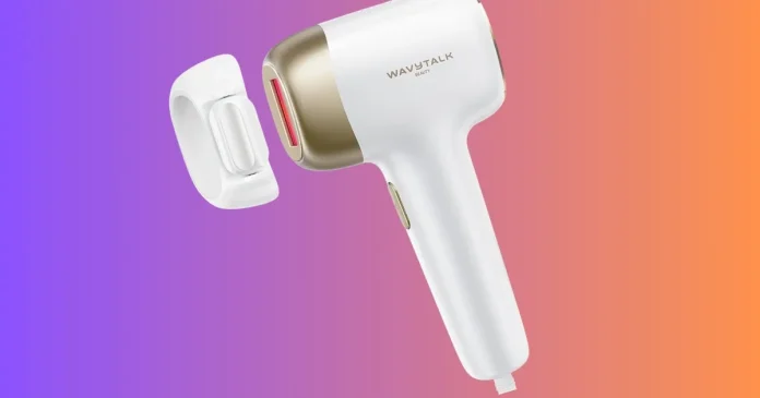 Use this code to get 40% off wavytalk IPL hair removal device, up to $118.99

