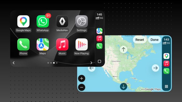 CarPlay Home Screen and Maps