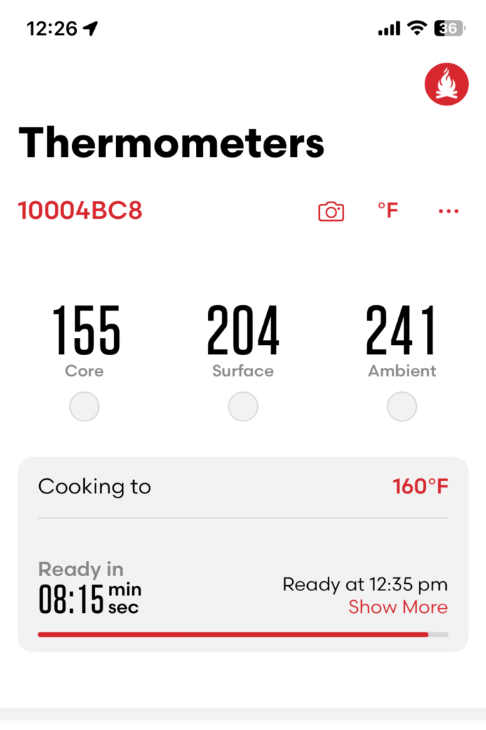 After last year's Thanksgiving disaster, I bought a burning thermometer. The Result Was Juicy, Turkey-Right - Tablespoon


