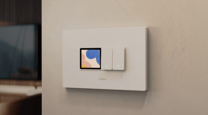 Aqara Releases Regional Version of S100 Touchscreen Switch

