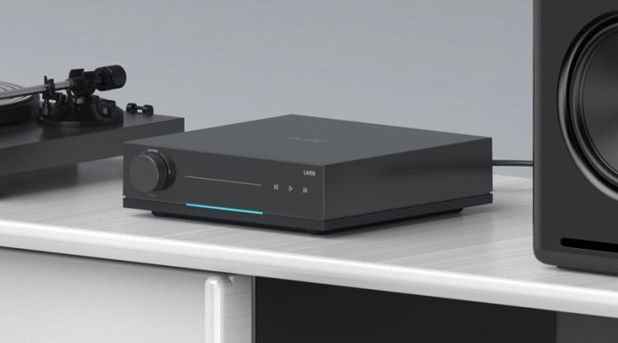 Arylic's LA150 Brings More Power, AirPlay 2, and a Built-in Phono Stage

