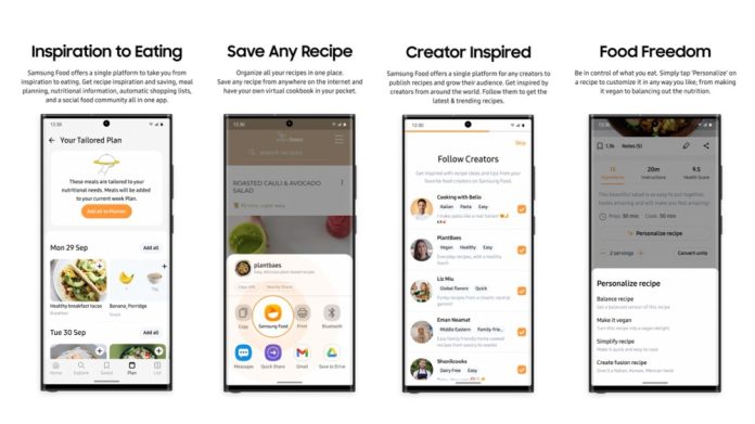 With the launch of Samsung Food, Samsung Hypes AI & Consolidates Food Features Discovered Over the Years - The Spoon


