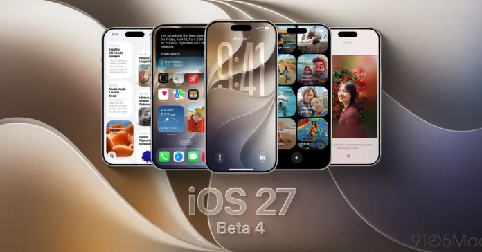iOS 27 beta 4 is now available as Apple tests major improvements to Siri AI

